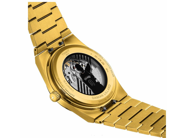 TISSOT T137.407.33.051.00 PRX POWERMATIC 80 DAMIAN LILARD SPECIAL EDITION, фото 3 | Интернет-магазин оригинальных часов и аксессуаров