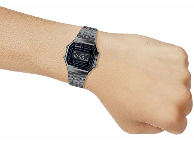 CASIO A168WGG-1B, фото 3 | Интернет-магазин оригинальных часов и аксессуаров