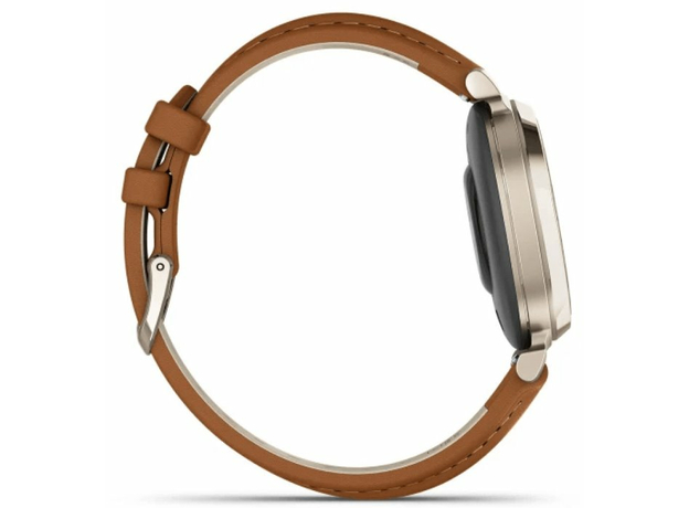 Garmin 010-02839-02 Lily 2 Classic Cream Gold with Tan Leather Band, фото 5 | Интернет-магазин оригинальных часов и аксессуаров
