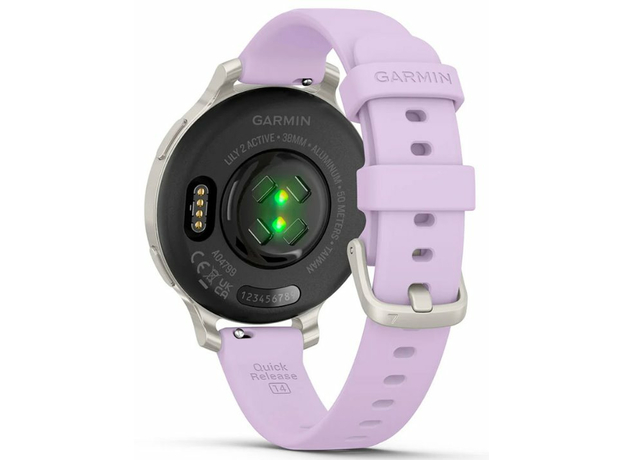 Garmin 010-02891-01 Lily 2 Active Purple Jasmine with Silicone Band, фото 7 | Интернет-магазин оригинальных часов и аксессуаров