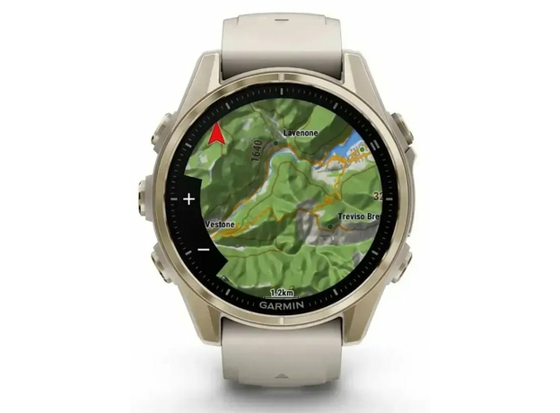 Garmin 010-02903-11 fenix 8 43mm AMOLED Sapphire Soft Gold, фото 5 | Интернет-магазин оригинальных часов и аксессуаров