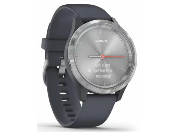 Garmin 010-02238-20 vivomove 3S Sport Silver-Blue, фото 3 | Интернет-магазин оригинальных часов и аксессуаров