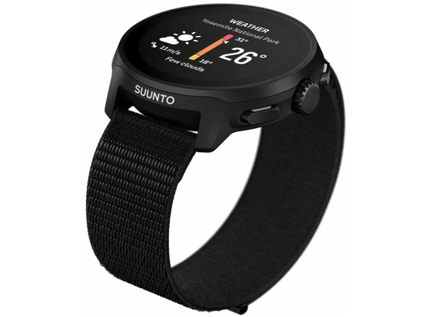 Suunto SS051109000 Run All Black W/Textile Strap, фото 3 | Интернет-магазин оригинальных часов и аксессуаров