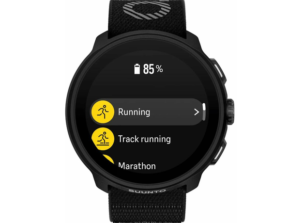 Suunto SS051109000 Run All Black W/Textile Strap, фото 4 | Интернет-магазин оригинальных часов и аксессуаров