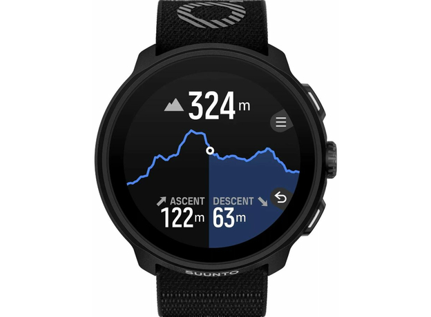 Suunto SS051109000 Run All Black W/Textile Strap, фото 7 | Интернет-магазин оригинальных часов и аксессуаров