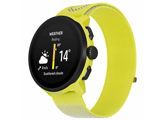 Suunto SS051111000 Run Lime W/Textile Strap, фото 4 | Интернет-магазин оригинальных часов и аксессуаров