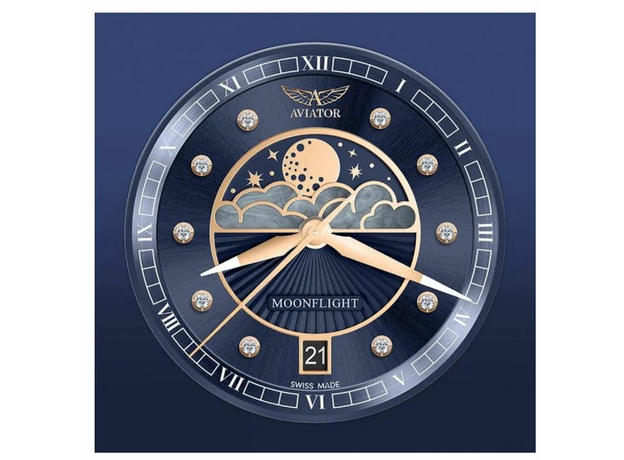 Aviator V.1.33.2.380.5 Douglas MoonFlight Edition, фото 6 | Интернет-магазин оригинальных часов и аксессуаров