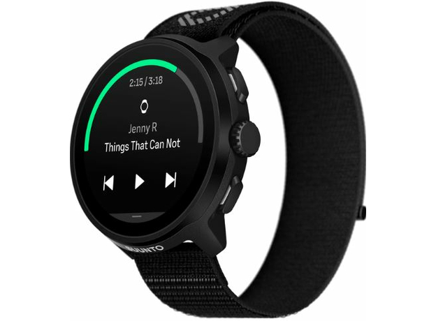 Suunto SS051109000 Run All Black W/Textile Strap, фото 2 | Интернет-магазин оригинальных часов и аксессуаров