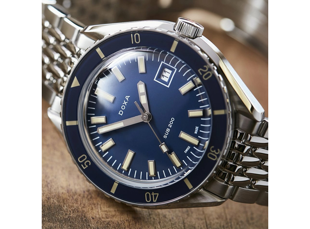 DOXA 799.10.201.10 SUB 200 CARIBBEAN, фото 5 | Интернет-магазин оригинальных часов и аксессуаров