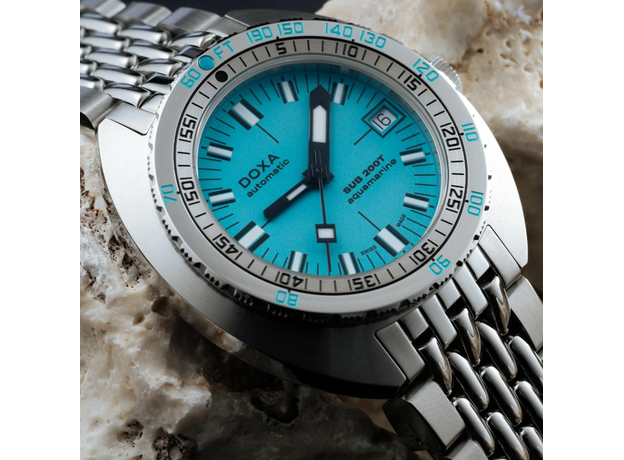 DOXA 804.10.241.10 SUB 200T AQUAMARINE ICONIC, фото 6 | Интернет-магазин оригинальных часов и аксессуаров