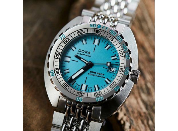 DOXA 804.10.241.10 SUB 200T AQUAMARINE ICONIC, фото 7 | Интернет-магазин оригинальных часов и аксессуаров
