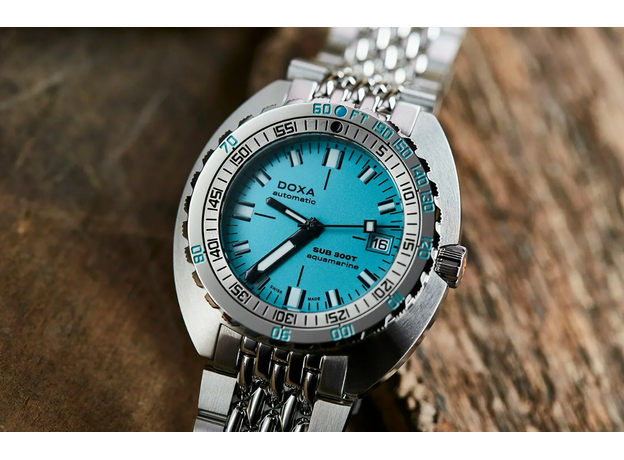 DOXA 840.10.241.10 SUB 300T AQUAMARINE, фото 4 | Интернет-магазин оригинальных часов и аксессуаров