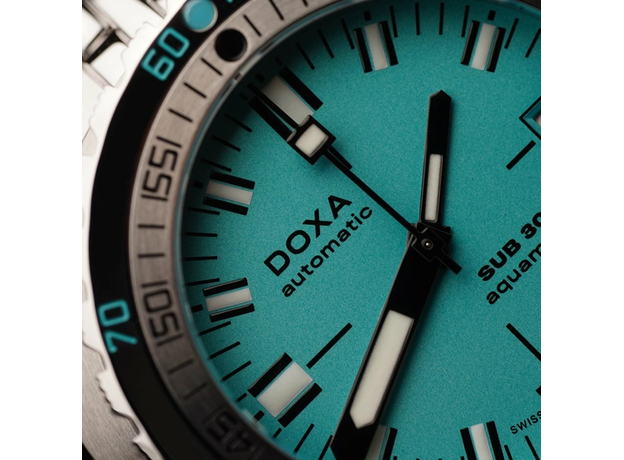 DOXA 840.10.241.10 SUB 300T AQUAMARINE, фото 8 | Интернет-магазин оригинальных часов и аксессуаров