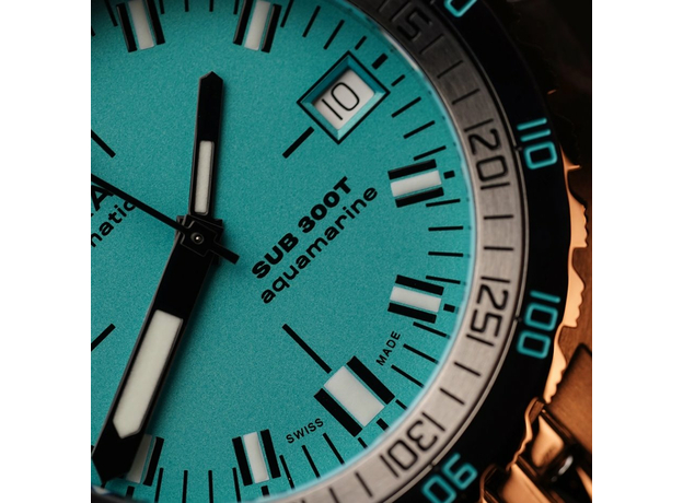 DOXA 840.10.241.10 SUB 300T AQUAMARINE, фото 9 | Интернет-магазин оригинальных часов и аксессуаров