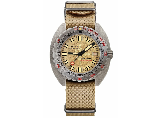 DOXA 840.80.031.15 SUB 300T CLIVE CUSSLER, фото 2 | Интернет-магазин оригинальных часов и аксессуаров