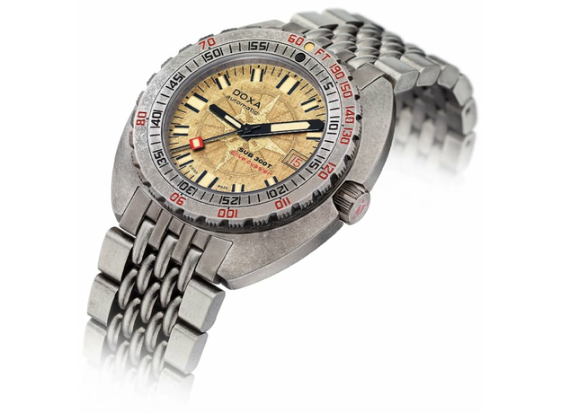 DOXA 840.80.031.15 SUB 300T CLIVE CUSSLER, фото 3 | Интернет-магазин оригинальных часов и аксессуаров