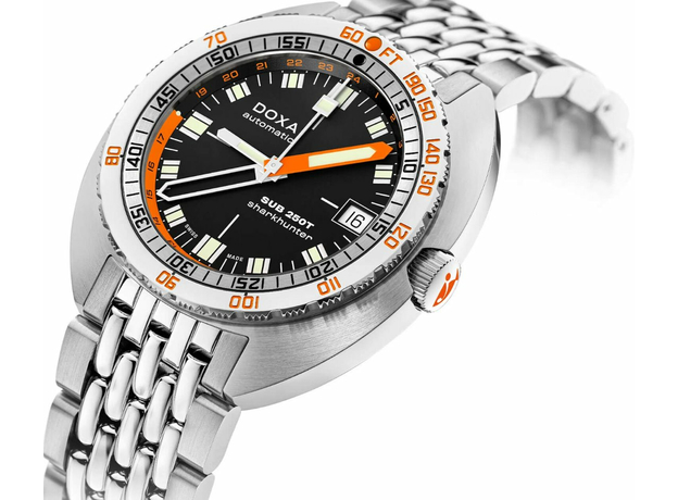 DOXA 855.10.101.10 SUB 250T GMT SHARKHUNTER, фото 2 | Интернет-магазин оригинальных часов и аксессуаров