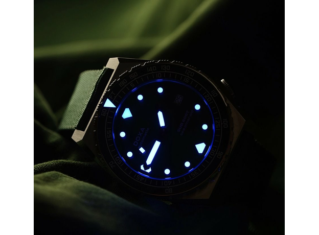 DOXA 861.10.131.26-N SUB 600T SEA EMERALD SUNRAY, фото 4 | Интернет-магазин оригинальных часов и аксессуаров