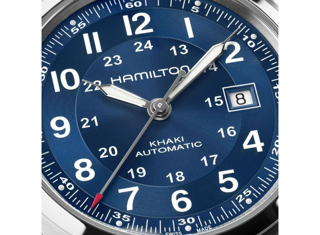 Hamilton H70605540 Khaki Field Auto 42mm, фото 4 | Интернет-магазин оригинальных часов и аксессуаров