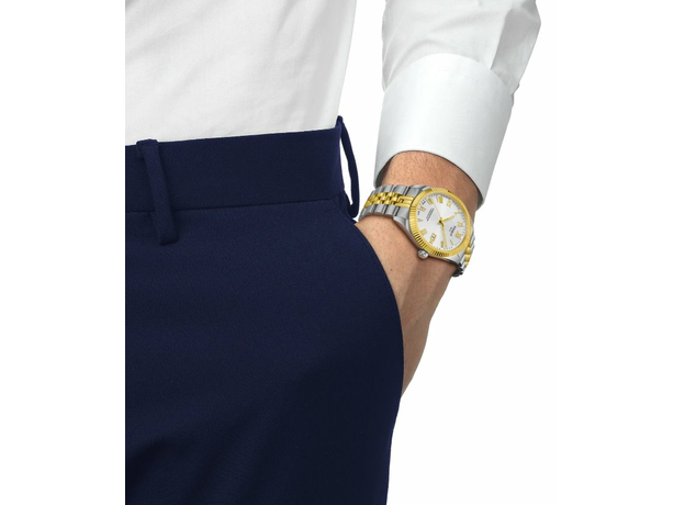 TISSOT T156.408.22.033.00 BALLADE POWERMATIC 80 COSC CERTIFIED CHRONOMETER, фото 5 | Интернет-магазин оригинальных часов и аксессуаров