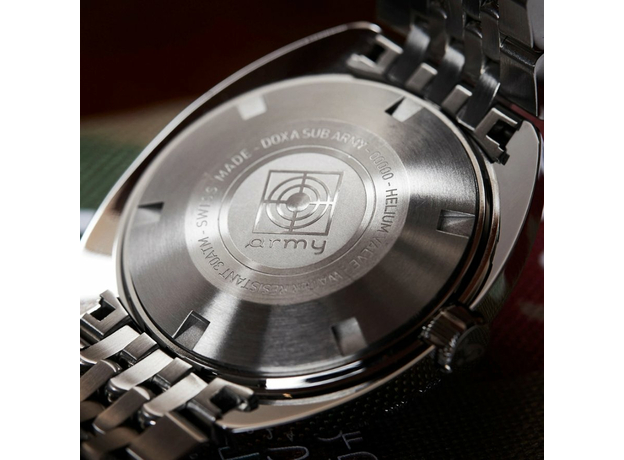 DOXA 785.10.031.10 ARMY BLACK CERAMIC BEZEL, фото 7 | Интернет-магазин оригинальных часов и аксессуаров