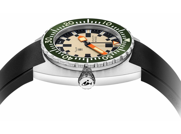 DOXA 785.10.031G.20 ARMY HUNTER GREEN STAINLESS STEEL BEZEL, фото 3 | Интернет-магазин оригинальных часов и аксессуаров