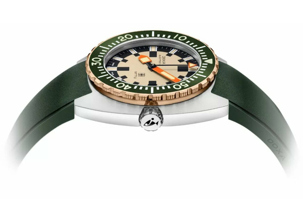 DOXA 785.60.031.26 ARMY HUNTER GREEN BRONZE BEZEL, фото 3 | Интернет-магазин оригинальных часов и аксессуаров