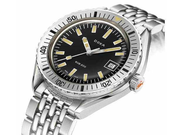 DOXA 796.10.101.10 SUB 200 SHARKHUNTER STAINLESS STEEL BEZEL, фото 2 | Интернет-магазин оригинальных часов и аксессуаров