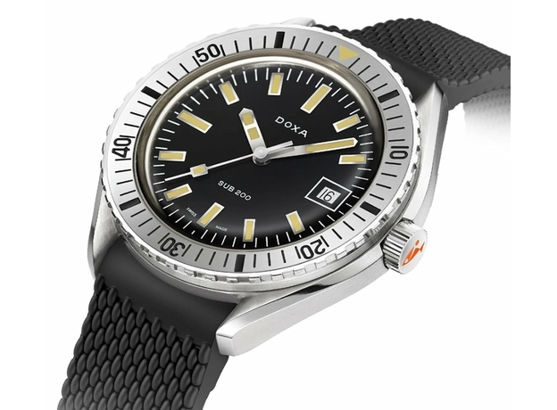 DOXA 796.10.101.20 SUB 200 SHARKHUNTER STAINLESS STEEL BEZEL, фото 2 | Интернет-магазин оригинальных часов и аксессуаров