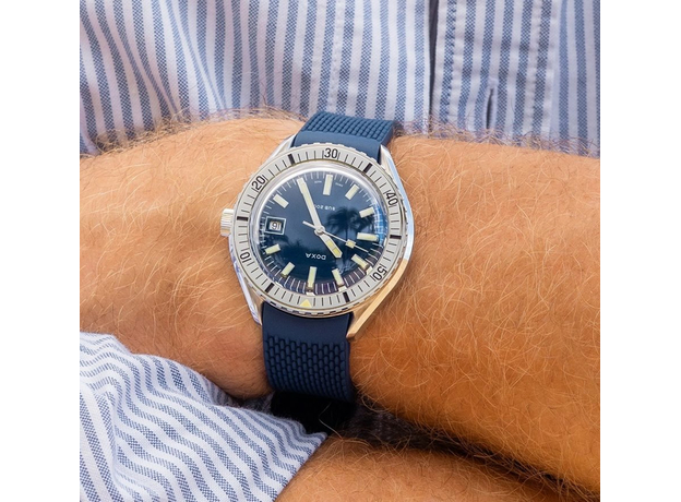 DOXA 796.10.201.32 SUB 200 CARIBBEAN STAINLESS STEEL BEZEL, фото 4 | Интернет-магазин оригинальных часов и аксессуаров