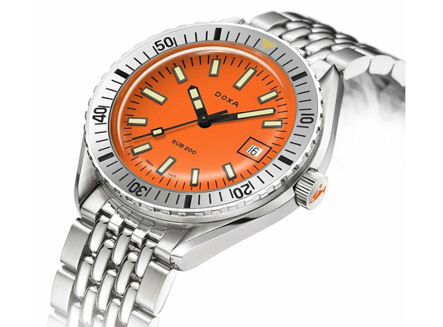 DOXA 796.10.351.10 SUB 200 PROFESSIONAL STAINLESS STEEL BEZEL, фото 2 | Интернет-магазин оригинальных часов и аксессуаров