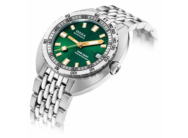 DOXA 804.10.131S.10 SUB 200T SEA EMERALD SUNRAY, фото 5 | Интернет-магазин оригинальных часов и аксессуаров