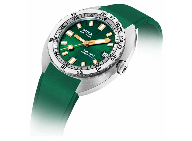 DOXA 804.10.131S.26 SUB 200T SEA EMERALD SUNRAY, фото 2 | Интернет-магазин оригинальных часов и аксессуаров