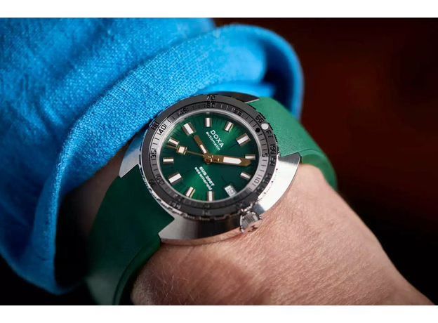 DOXA 804.10.131S.26 SUB 200T SEA EMERALD SUNRAY, фото 4 | Интернет-магазин оригинальных часов и аксессуаров