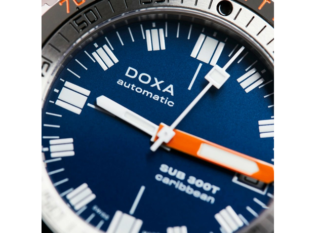 DOXA 804.10.201S.10 SUB 200T CARIBBEAN SUNRAY, фото 4 | Интернет-магазин оригинальных часов и аксессуаров