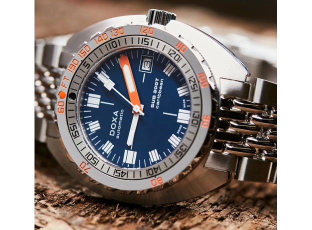 DOXA 804.10.201S.10 SUB 200T CARIBBEAN SUNRAY, фото 5 | Интернет-магазин оригинальных часов и аксессуаров