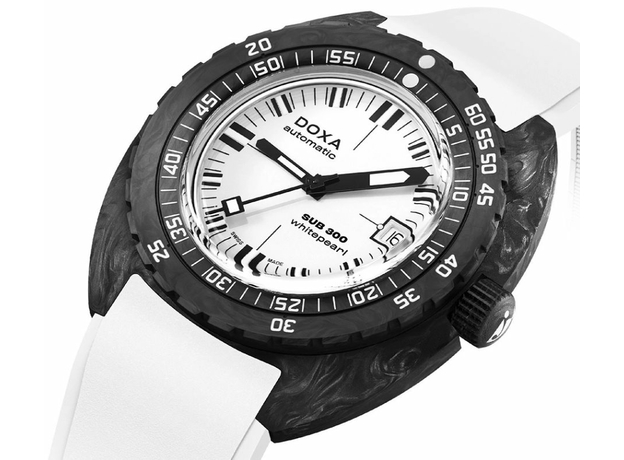 DOXA 822.70.011.23 SUB 300 CARBON WHITEPEARL COSC CERTIFIED CHRONOMETER, фото 2 | Интернет-магазин оригинальных часов и аксессуаров