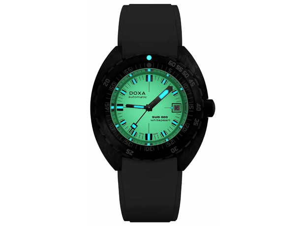 DOXA 822.70.011.23 SUB 300 CARBON WHITEPEARL COSC CERTIFIED CHRONOMETER, фото 4 | Интернет-магазин оригинальных часов и аксессуаров