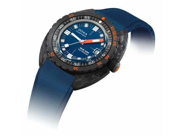 DOXA 822.70.201.32 SUB 300 CARBON CARIBBEAN COSC CERTIFIED CHRONOMETER, фото 2 | Интернет-магазин оригинальных часов и аксессуаров