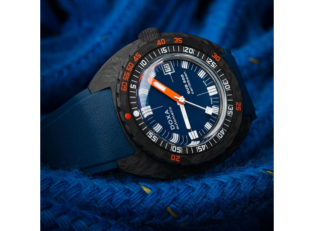 DOXA 822.70.201.32 SUB 300 CARBON CARIBBEAN COSC CERTIFIED CHRONOMETER, фото 7 | Интернет-магазин оригинальных часов и аксессуаров