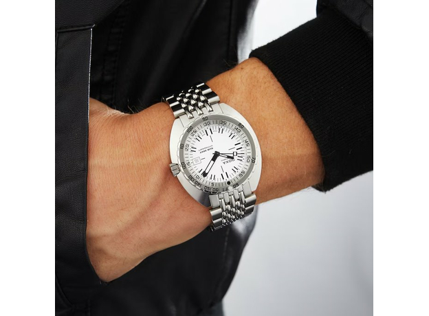 DOXA 840.10.011.10 SUB 300T WHITEPEARL, фото 5 | Интернет-магазин оригинальных часов и аксессуаров