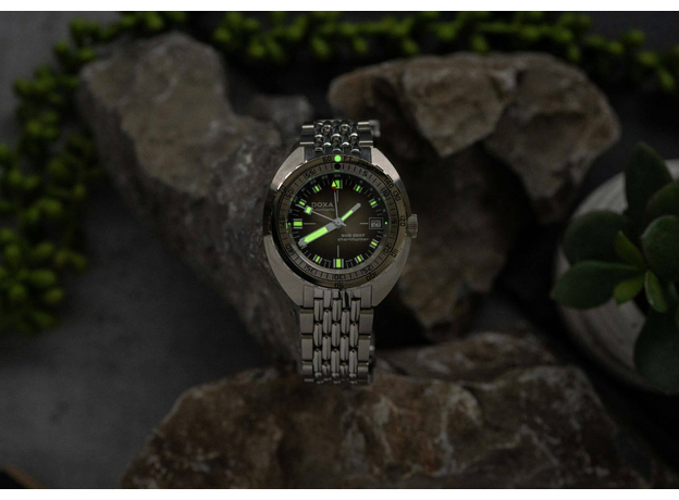 DOXA 855.10.101V.10 SUB 250T GMT SHARKHUNTER VINTAGE, фото 9 | Интернет-магазин оригинальных часов и аксессуаров