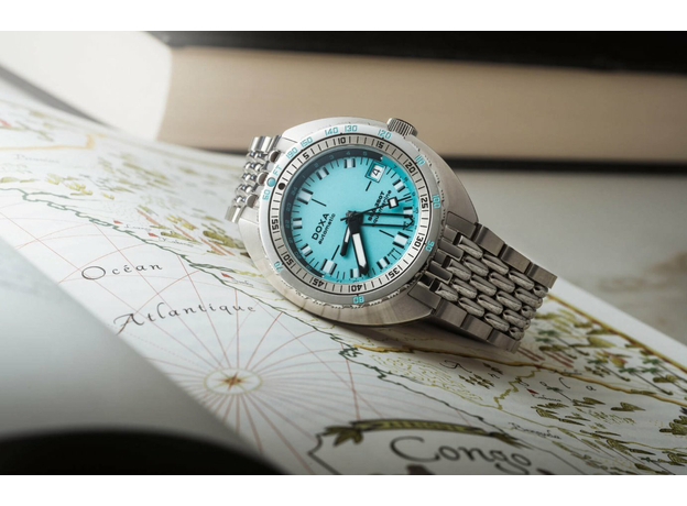 DOXA 855.10.241.10 SUB 250T GMT AQUAMARINE, фото 7 | Интернет-магазин оригинальных часов и аксессуаров