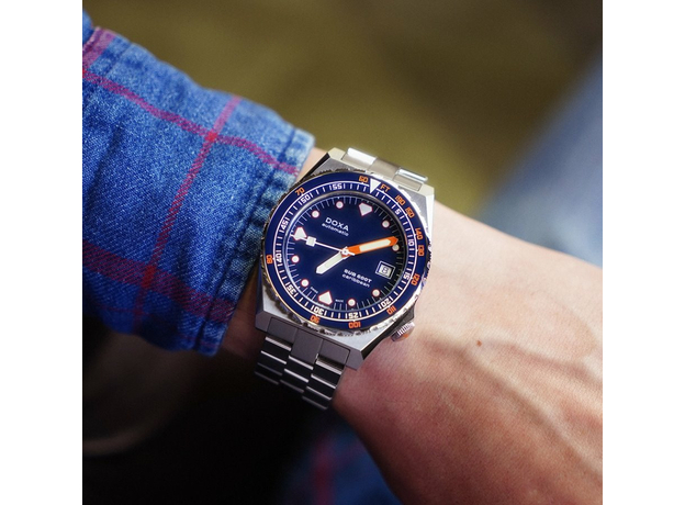 DOXA 861.10.201.10 SUB 600T CARIBBEAN, фото 4 | Интернет-магазин оригинальных часов и аксессуаров