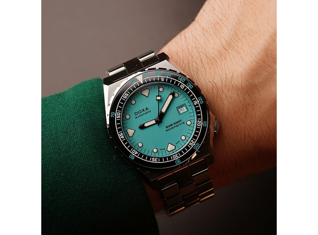 DOXA 861.10.241.10 SUB 600T AQUAMARINE, фото 4 | Интернет-магазин оригинальных часов и аксессуаров