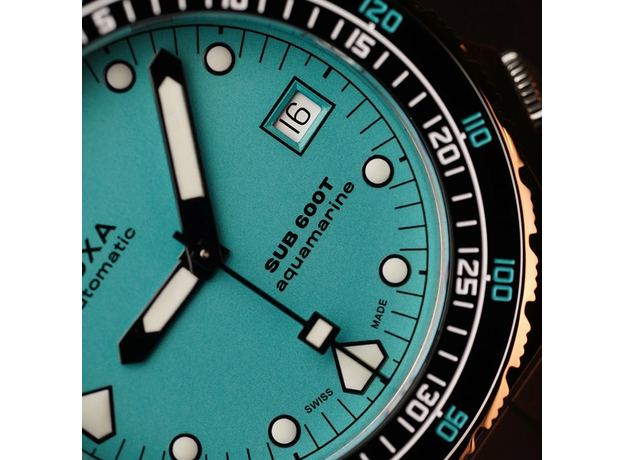 DOXA 861.10.241.10 SUB 600T AQUAMARINE, фото 6 | Интернет-магазин оригинальных часов и аксессуаров