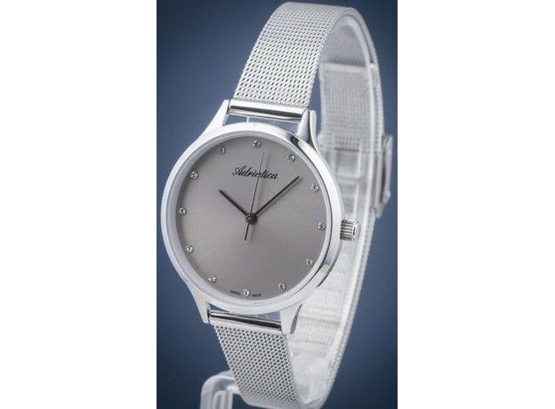 Adriatica A3572.5147Q, Варіант кольору: Сталевий/Сірий, фото 3 | Интернет-магазин оригинальных часов и аксессуаров