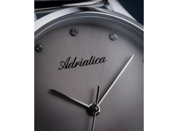 Adriatica A3572.5147Q, Варіант кольору: Сталевий/Сірий, фото 5 | Интернет-магазин оригинальных часов и аксессуаров