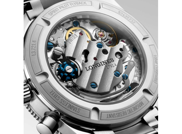 Longines L3.721.4.53.6 SPIRIT PILOT FLYBACK, фото 3 | Интернет-магазин оригинальных часов и аксессуаров