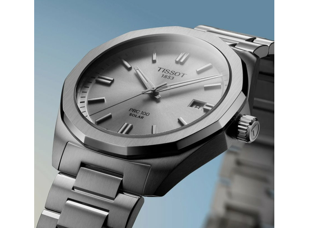 TISSOT T151.422.11.031.00 PRC 100 Solar 39mm, фото 9 | Интернет-магазин оригинальных часов и аксессуаров